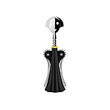 Alessi AAM01B Anna G. Cavatappi di Design, Resina Termoplastica e Zama Cromata, Nero