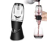 Zorara Magic Decanter - Decanter per Vino, Aeratore Vino Rosso, Areatore e Decantatore da Vino, con...