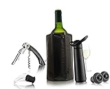 Vacu Vin, 68891606, Set di base di accessori da vino, Nero (schwarz)