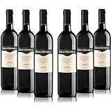 Casa Sant'Orsola - Vino Rosso Chianti D.O.C.G. 13,5%, Gusto Secco e Fruttato, 6x750 ml